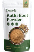 Homeda Kutki Powder For Liver Support & Detox (100 Grams), Organic Ayurvedic Katuka Rohini Powder  Katuki Churna, Katika Rohini