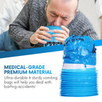 Hospital Vomit Bags - 24 Pack 1000ml Car Throw Up Bag - for Airsick Travel & Motion Sickness - Leak Resistant Medical Grade Puke