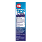 RID Super Max Lice Treatment Kit, Kills Lice & Super Lice & Eggs + 24/7 Lice Defense, Pesticide Free, 3.4 FL OZ Solution + 6.8 F