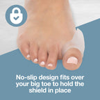 ZenToes Bunion Relief Guards | Gel Toe Protectors | Reusable Cushion for Big Toe Discomfort & Friction | Soft, Durable Shield fo