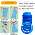 50 Pack Emesis Bag, Disposable Vomit Bags, Aircraft Barf Bags Car Sickness Bag, Nausea Bags for Travel Motion Sickness