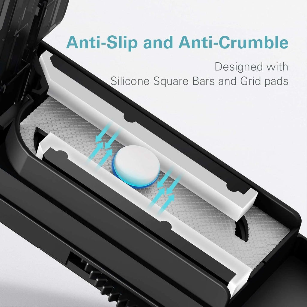 DEPAD Pill Cutter Splitter for Cutting Multiple Pills, Adjustable Pill Cutter Splitter for Small and Tiny Pills, Pill Cutter for
