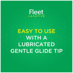 Fleet Laxatives, Bisacodyl Enema for Adult Constipation Relief, Prefilled Enema Kit for Fast Acting Constipation Relief, 1.25 Fl