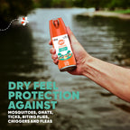 Off! Family Care Travel Size Mosquito & Tick Repellent Aerosol, Smooth & Dry Bug Spray for The Beach, Backyard, Picnics and More