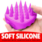 Cbiumpro Scalp Massager, Hair Shampoo Brush, Scalp Brush, Scalp Scrubber for Dandruff Removal, Ultra Soft Silicone Scalp Exfolia