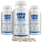 BACTICURE Audio Calm - Tinnitus Relief Supplement | Natural Stop Tinnitus Solution - Relieves Ear Ringing, Buzzing, Clicking | 6