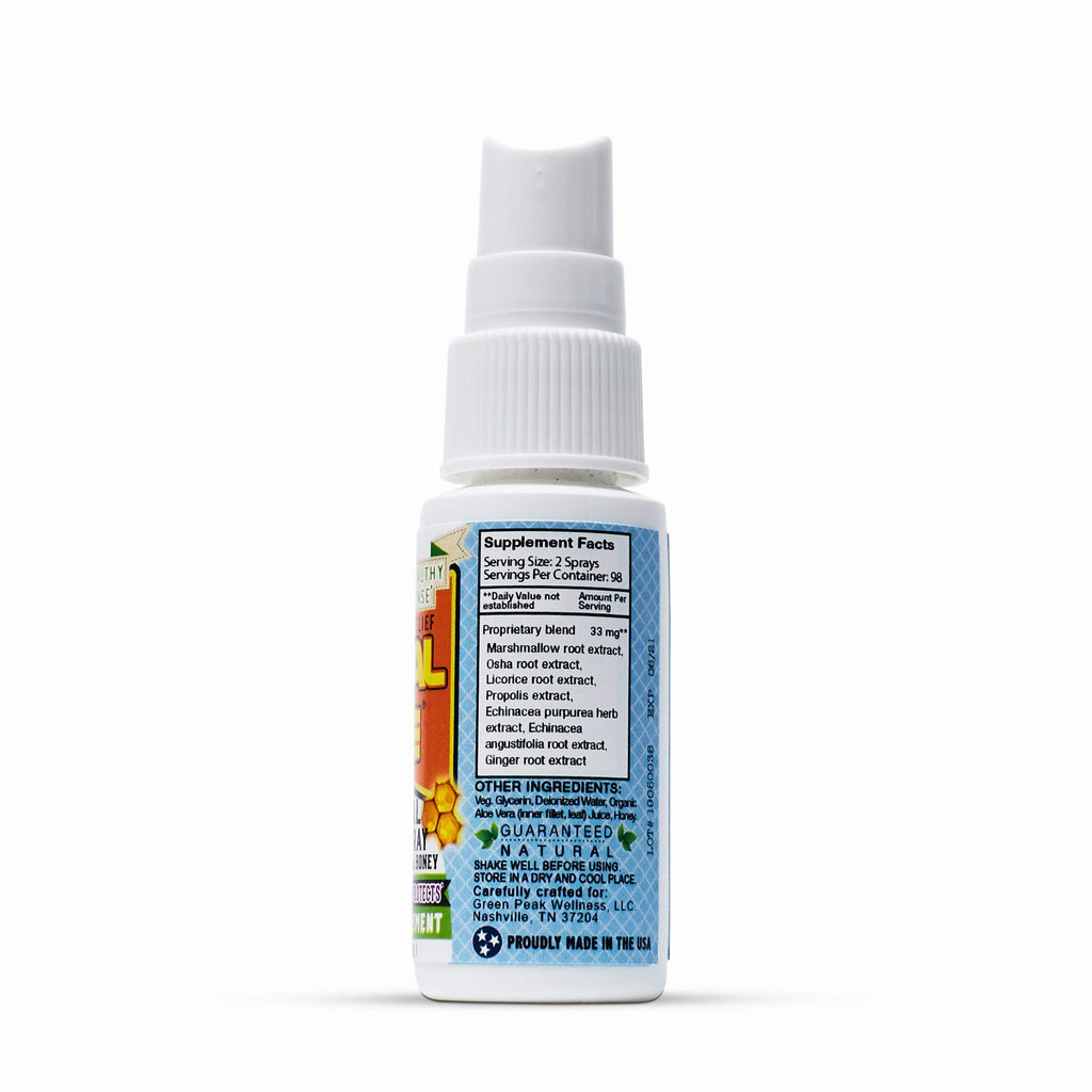 Vocal Eze Throat Spray | Relieve Sore, Hoarse, Fatigue, Dryness of Throat | Herbal Immune Support, All Natural Ingredients (1)