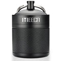 MEECN Keychain Pill Holder, Box, Aluminum, Waterproof Container, Pill Organizer for Outdoor Travel Camping, Size: 1.6 x 1.6 x 2 