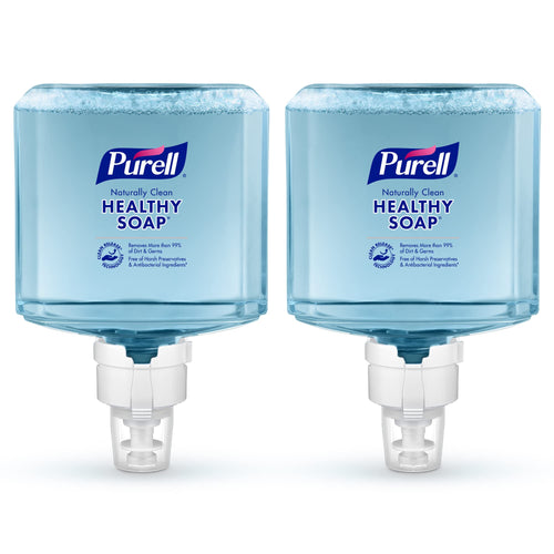 PURELL Brand CLEAN RELEASE Technology (CRT) HEALTHY SOAP Naturally Clean Foam, Fragranced with Essential Oils, 1200 mL Refill fo