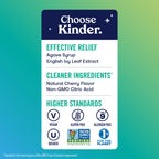 KinderMed Infants Daytime Cough Plus, Organic Agave Syrup and English Ivy Leaf Extract, No Dyes, No Artificial Flavors or Sweet