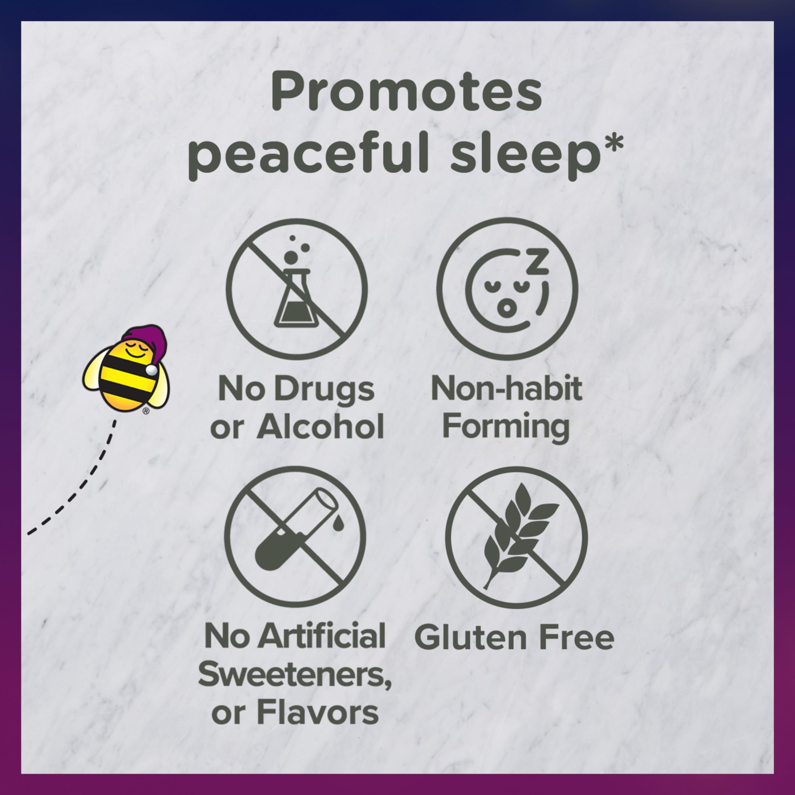 Zarbee's Kids 1mg Melatonin Gummy; Drug-Free & Effective Sleep Supplement for Children Ages 3 and Up; Natural Berry Flavored Gum