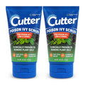 Cutter Poison Ivy, Oak, and Sumac Scrub - Fast Itch Relief, Gentle Cleansing, Natural Exfoliation for Soothing Skin Care, Fragra