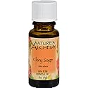 Nature's Alchemy Essential Oil Clary Sage, 0.5 fl oz (Pack of 2)