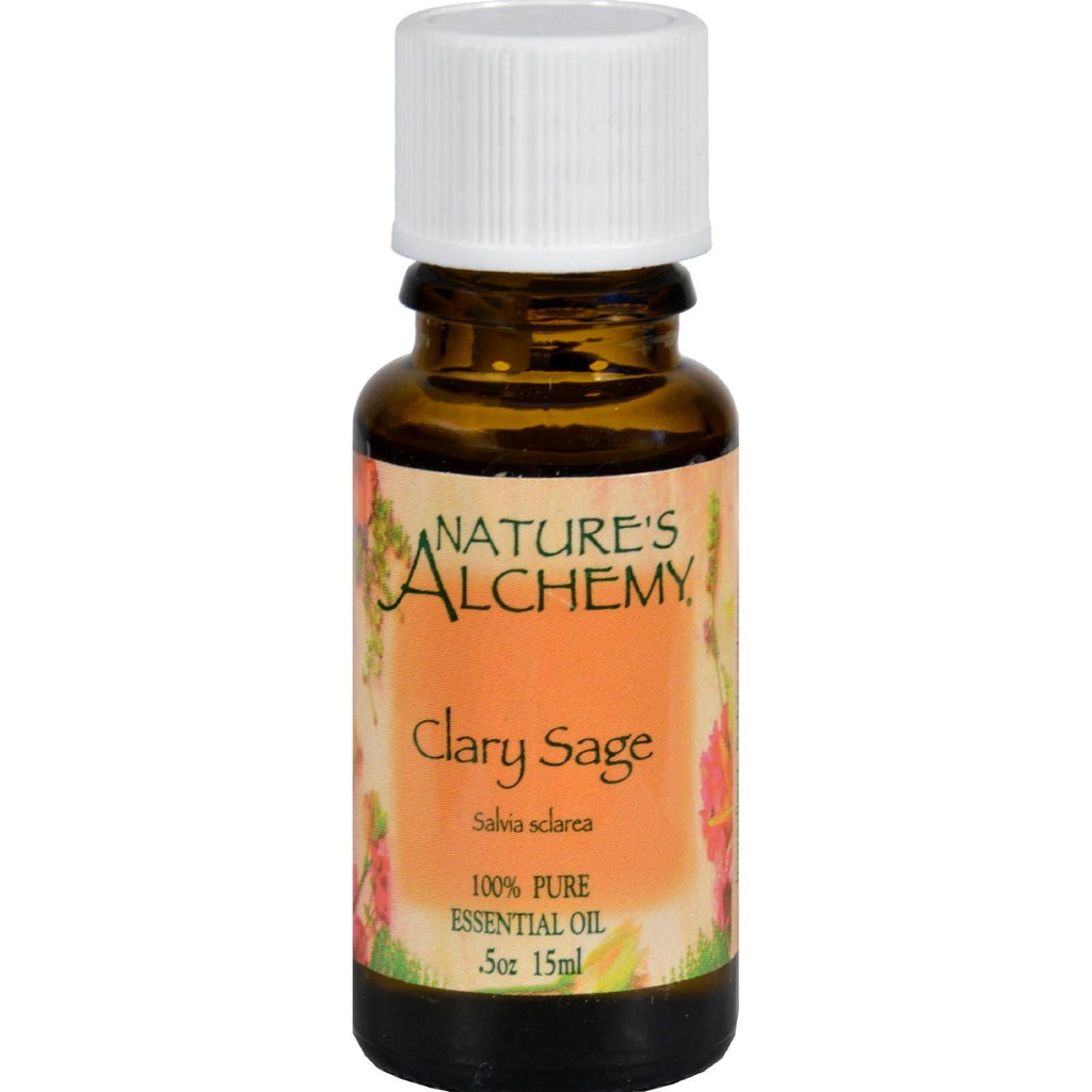 Nature's Alchemy Essential Oil Clary Sage, 0.5 fl oz (Pack of 2)