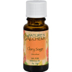 Nature's Alchemy Essential Oil Clary Sage, 0.5 fl oz (Pack of 2)
