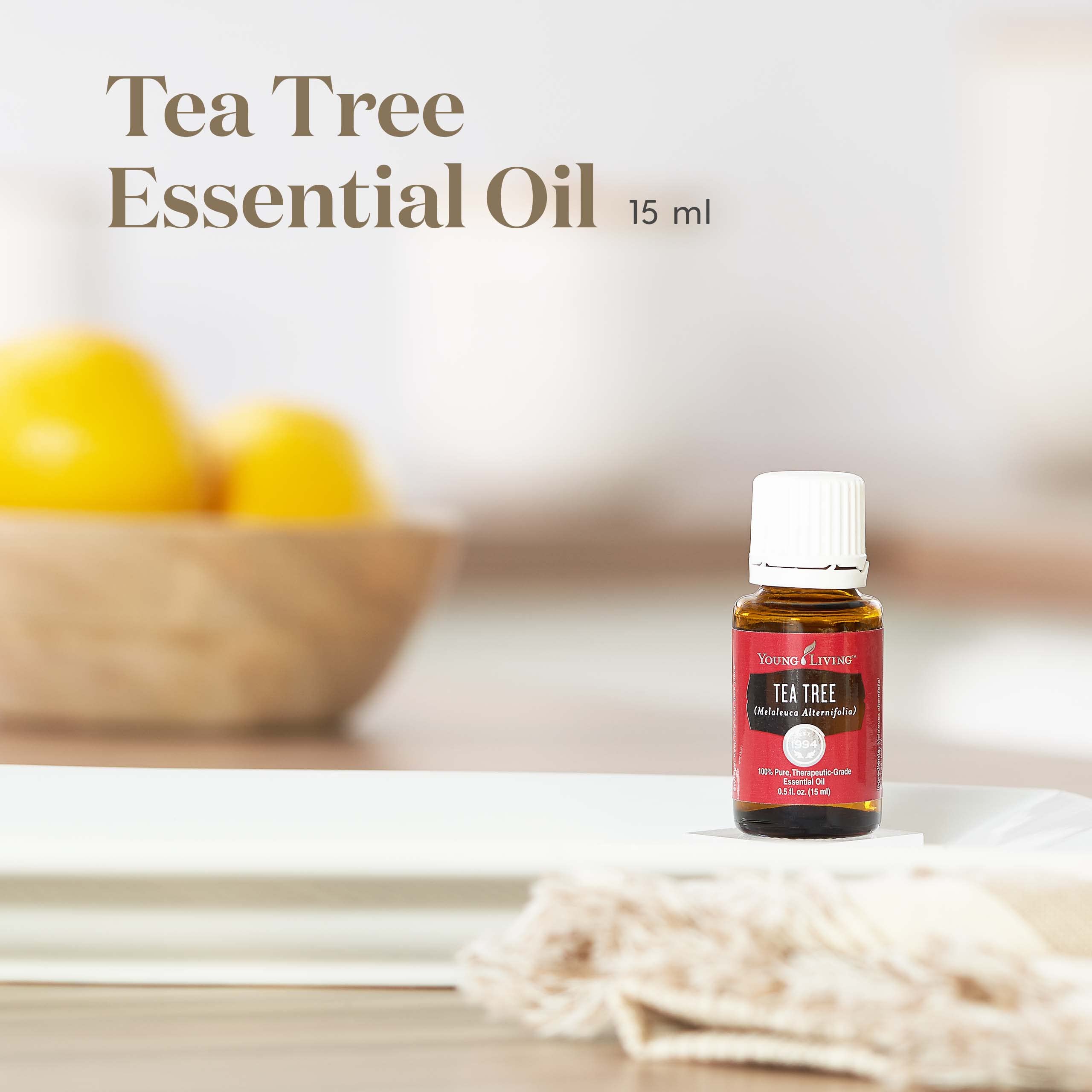 Tea Tree (Melaleuca Alternifolia) Essential Oil by Young Living - 15ml - Purify and Revitalize with Natures Essence - Healthy-l