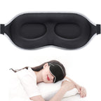 MZOO Luxury Sleep Mask for Back and Side Sleeper, Completely Block Out Light Sleeping Eye Mask for Women Men, Zero Eye Pressure 