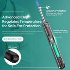 Earwax Camera Ear Camera Otoscope Cleaner, Oxbird 1080P Wireless Ear Wax Removal Kit Smart Ear Cleaner with Camera and Light for