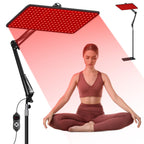 BEICHEN Red Light Therapy for Body and Face, 660nm 850nm 940nm Infrared Redlight-Therapy Lamp Device with Large Panel and Stable