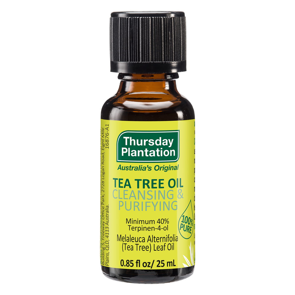 Thursday Plantation Australian Tea Tree Oil, Naturally Sourced Oil, Cleanses and Purifies, 0.85 fl oz
