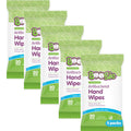 Antibacterial Hand Wipes by Boogie Wipes, Alcohol-Free, Hypoallergenic and Moisturizing Aloe, Boogie Hand Wipes for Adults and K