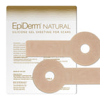 EpiDerm Areopexy Silicone Scar Sheets - Reusable, Washable & Customizable - Lollipop    Shape Ideal for Lejour Breast Augmentati