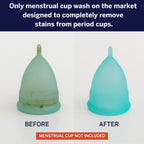 Pixie Cup Stain Remover for Wash Menstrual Cup - The Only Sterilizer Cleaner that Will Remove Stains On Your Reusable Menstrual