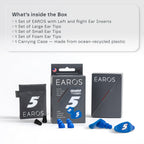 EAROS Hendrick Motorsports Car 5 High-Fidelity Ear Plugs - Durable Reusable Hearing Protection - Preserve Clear Sound While Prot