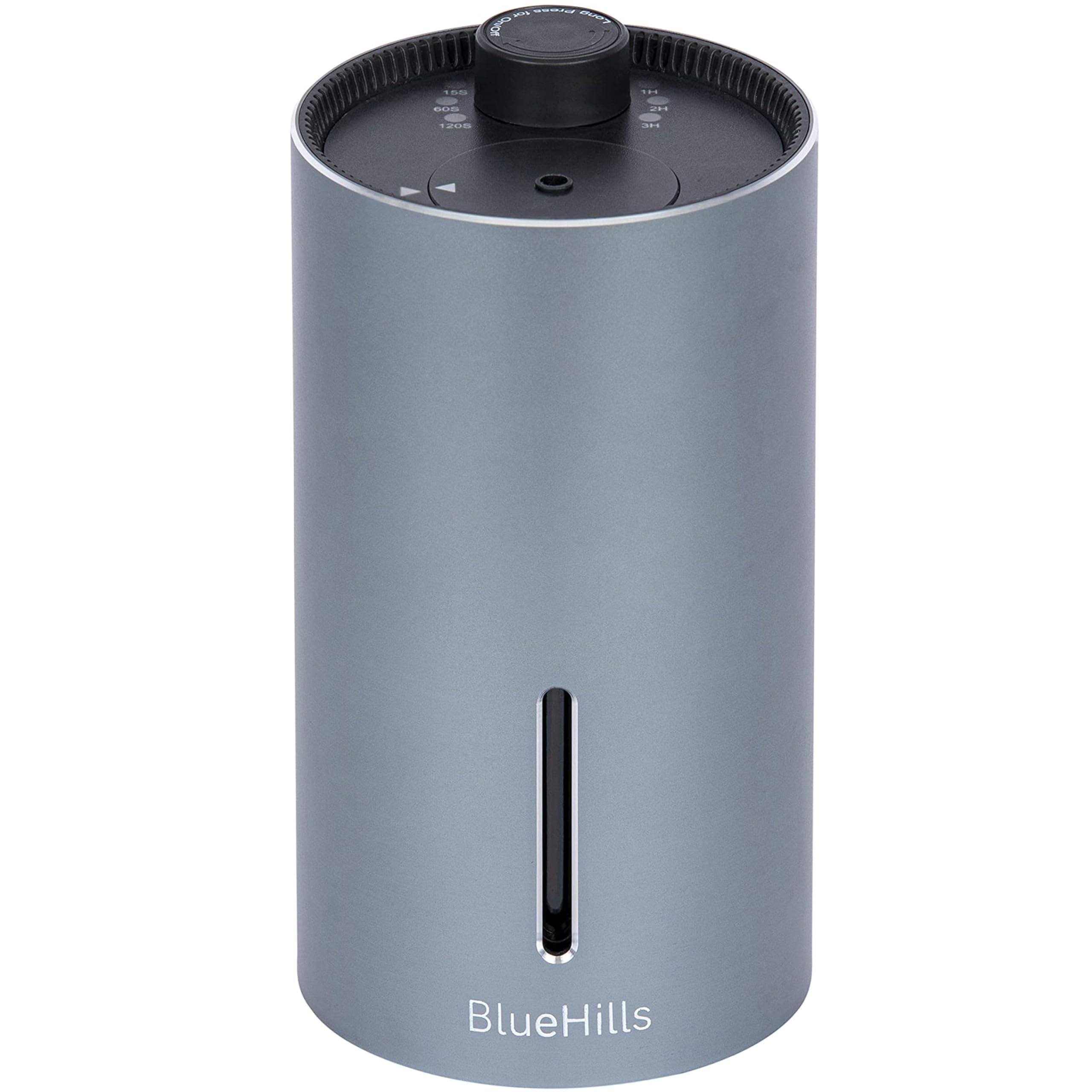BlueHills Waterless Diffuser Cordless Car Essential Oil Aroma for Essential Oils Large Room Portable USB Travel Hotel Home Long 