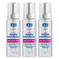 X3 Clean Foaming Hand Sanitizer, Alcohol Free and Fragrance Free, Kills 99.9% Germs, Moisturizing Formula, Travel Size 2.5 oz (3