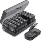 AUVON XL Weekly Pill Organizer 2 Times a Day, AM PM Pill Case with One-Side Large Opening for Easy to Use, Pill Box 7 Day Travel