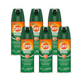Off Deep Woods Insect Repellent 6 Ounce Spray Aerosol (Pack of 6)