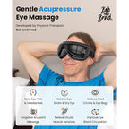 BOB AND BRAD Eye Massager FSA/HSA Eligible, EyeOasis 2 - Eye Massager with Heat, Smart Eye Mask Massager for Migraine with BT Mu