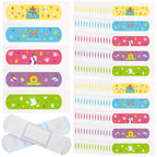 Geiserailie 100 Pcs Jesus Bandages Bulk Kid Easter Egg Stuffers Gifts Cartoon Nativity Scene Adhesive Bandages He is Risen Water