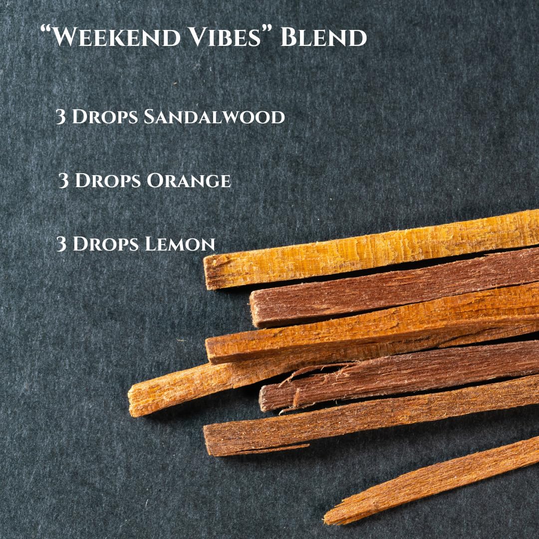 SenseLAB Indian Sandalwood Essential Oil - Wellness and Relaxation - Fragrance Oil - 100% Pure Extract Therapeutic Grade Sandalw
