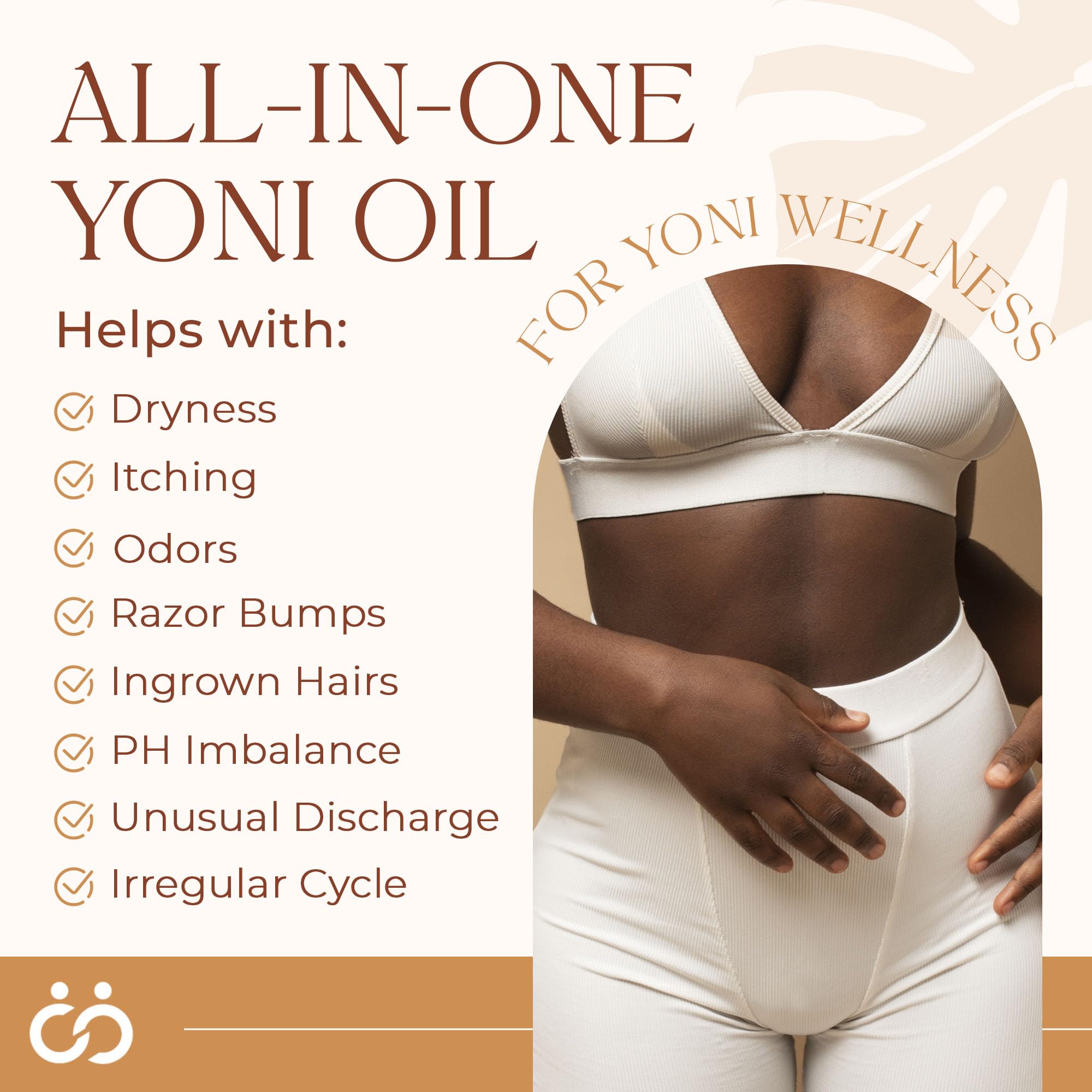 Exp12-31-2025 Natural Yoni Oil, Mint Fresh Feminine Care Oil, Reduces Odor, Restores pH Balance, All Natural, Herbal Yoni Blend