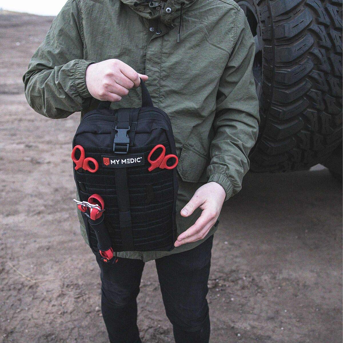 My Medic MyFAK Large Advanced First Aid Kit Black, L