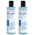 Dermasolve Medicated Psoriasis Body Wash - 2-Pack (8.0 oz each) - Proven to Provide Relief from Psoriasis, Eczema & Seborrheic D