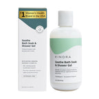 Kindra Soothe Soak - Hydrating Vulva Feminine Wash - pH Balance Intimate Cleanser for Itchy Dry Sensitive Skin - Fragrance-Free,