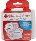 JOHNSON & JOHNSON First Aid to Go Kit 12 Items 1 Each (Pack of 2)