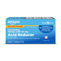 Amazon Basic Care Maximum Strength Famotidine Tablets 20 mg, Acid Reducer Pills for Heartburn Relief, 200 Count (Packaging may v
