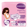 Evereve Maternity Period Panties For Women, (XxlXxxl), 10 Pcs, Postpartum Heavy Flow Bleeding, 360 Degree Leak Protection, 3X A