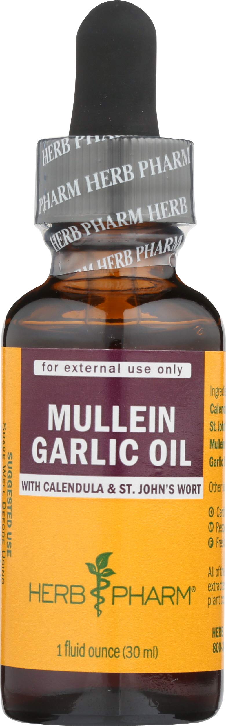 Herb Pharm, Mullein Garlic Compound, 1 Fl Oz
