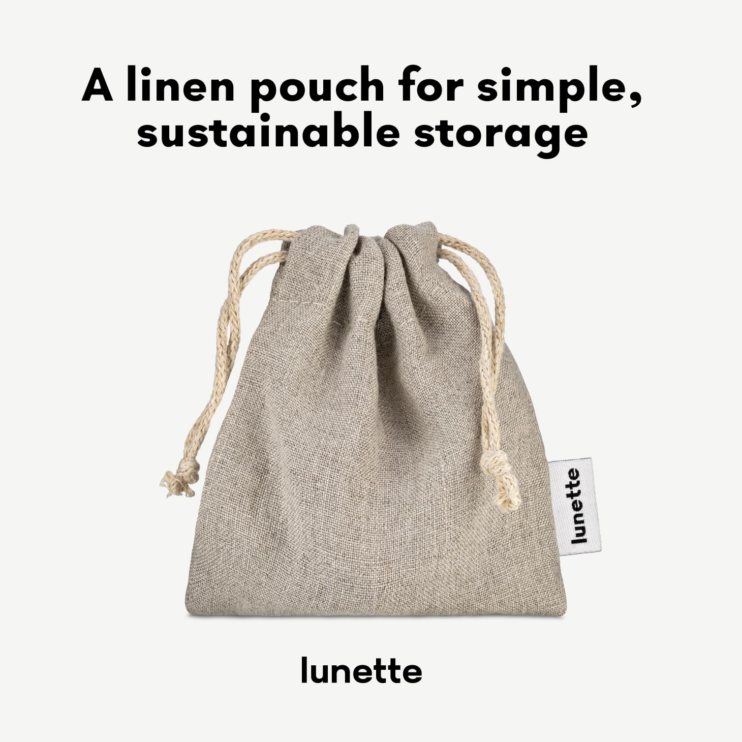 Lunette Menstrual Cup - Best Reusable Period Cup - Wear for 12 Hours and Reuse up to 10 Years, Yellow Size 1 for Light to Modera