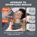 Sonmol Automatic Choking Rescue Device for Kids and Adults with 3 Masks | Portable Anti Choking Device Strong Suction Home Emerg