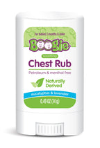 Boogie Chest Rub Stick for Soothing Relief, Petroleum-Free, USDA Organic, Naturally Derived, Soothing Eucalyptus and Lavender, 0
