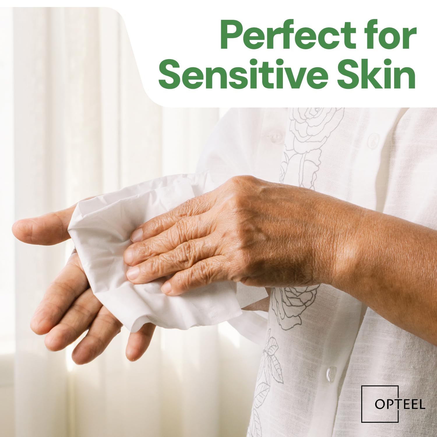 Adult Wipes Extra Large Scented - Skin-Friendly Incontinence Wet Wipes for Adults & Elderly No-Rinse Disposable Washcloths - 8x1