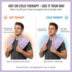 Soothing Herbal Neck & Shoulder Wrap – Hot/Cold Aromatherapy