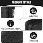 Ymapinc Period Sanitary Bag, Napkin Storage Bag Tampon Pouch Portable Feminine Care First Period Kit for Teen Ladies Women (Blac