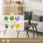 2ndAroma Essential Oil Diffuser, Waterless Diffusers for Home Large Room 2100 Sq Ft Coverage with Remote Control, Aluminum Long